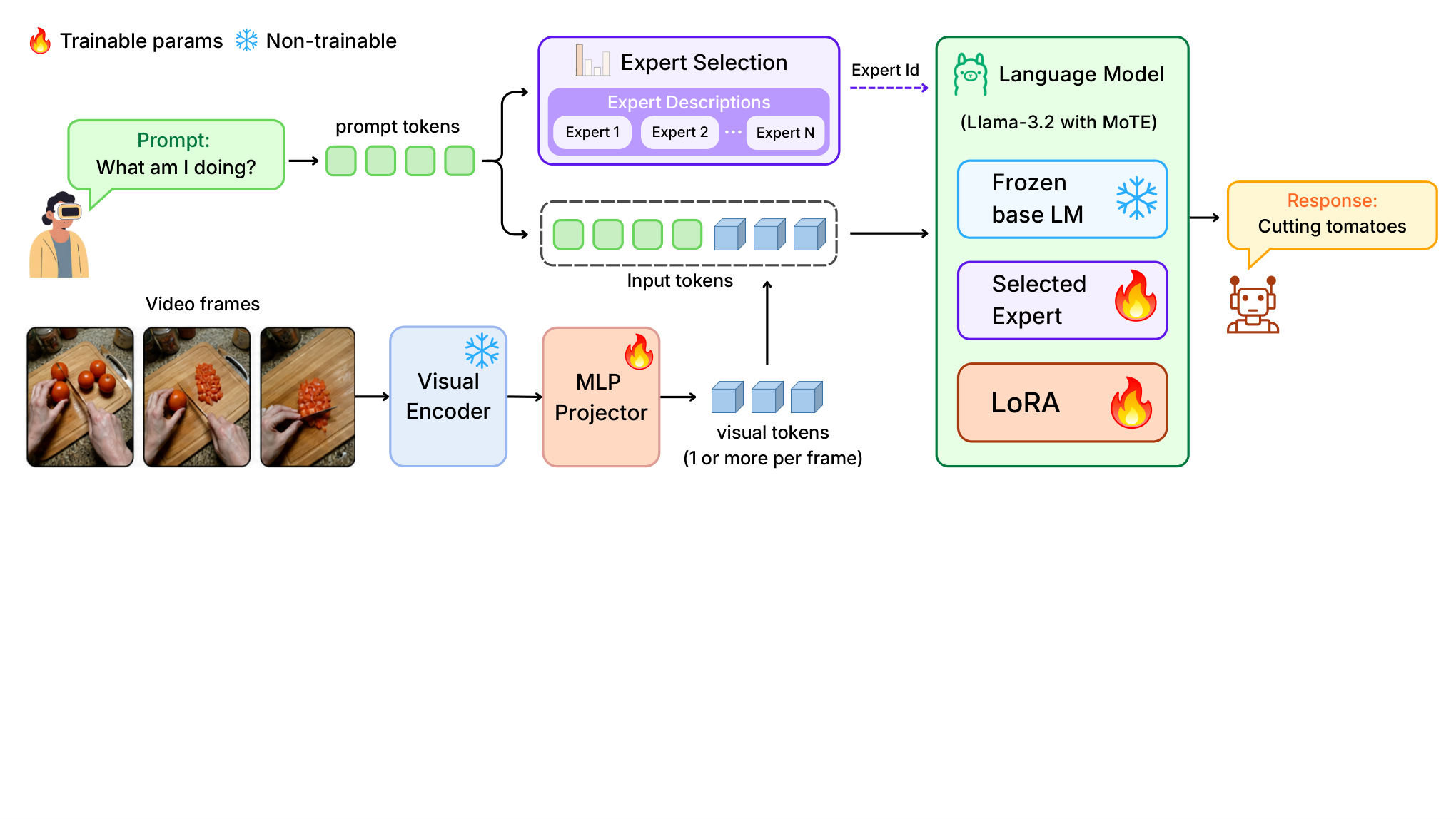 MoTE: Mixture of Task Experts for Multi-Task Video Understanding
