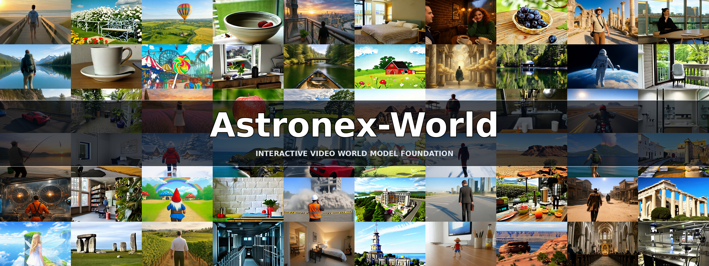 Astronex-World 1.0: Real-Time Interactive World Model Foundation